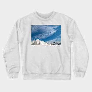 Santorini Blue Crewneck Sweatshirt